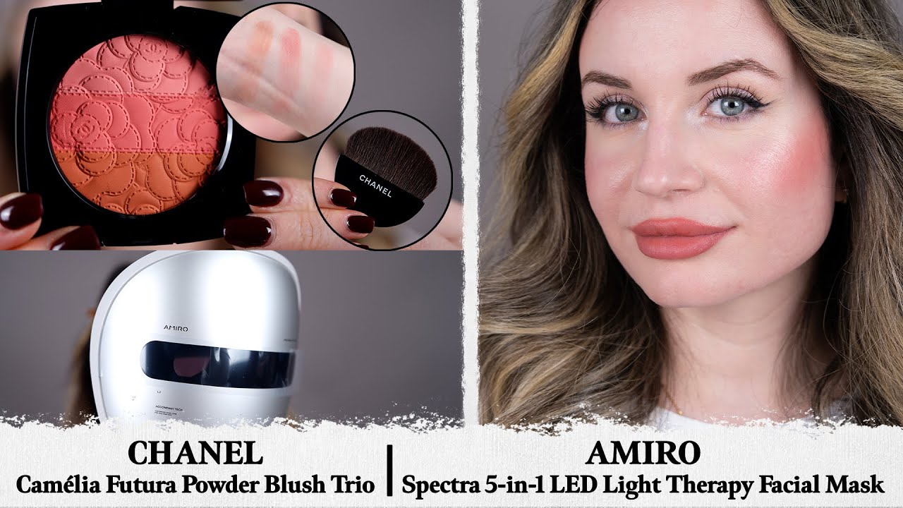 CHANEL | Camélia Futura Powder Blush Trio & AMIRO | Spectra 5-in-1