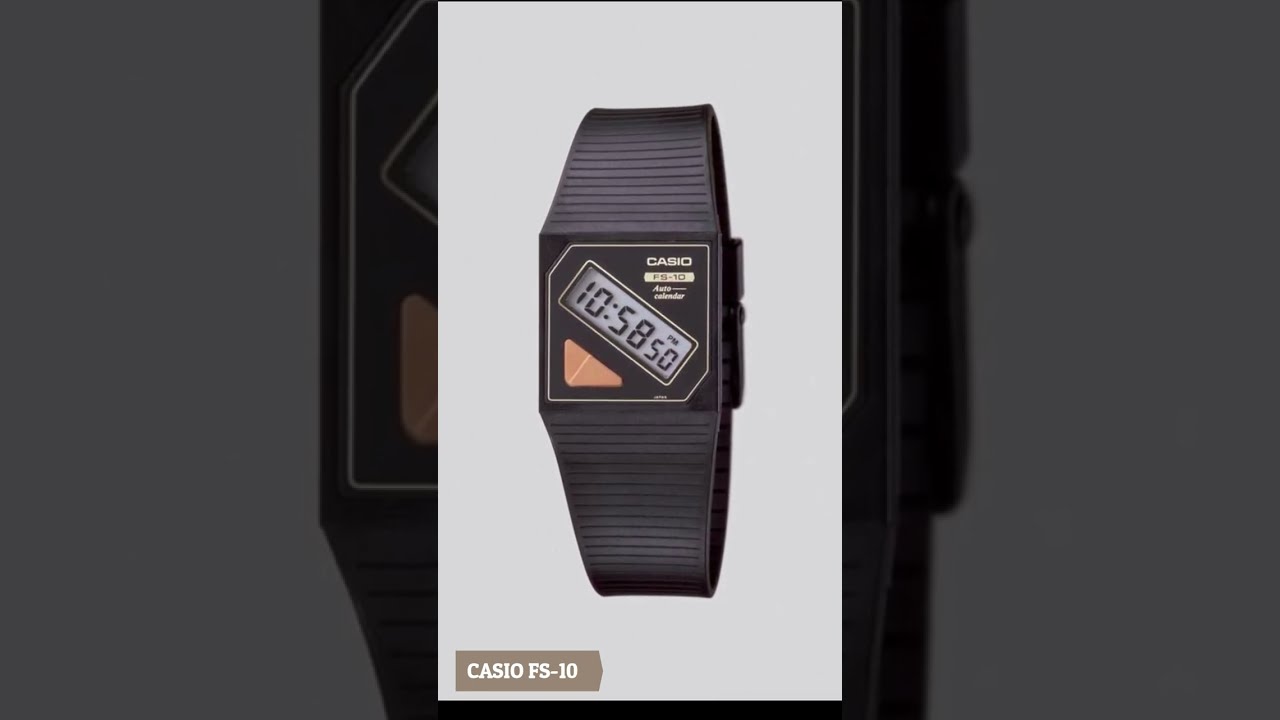Rare Casio Watches - Film Watch FS-03 - YouTube