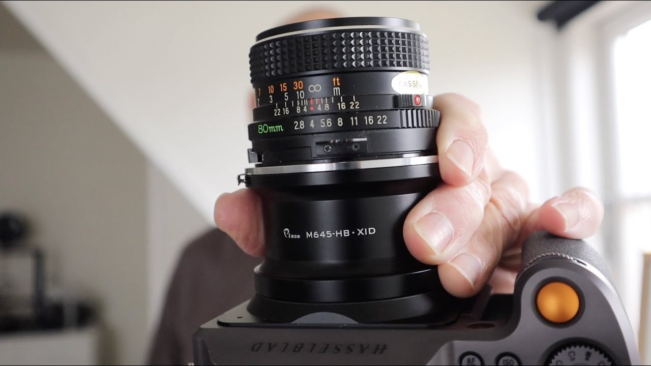 Mamiya 645 80mm f2.8 reviewed on Hasselblad X2D X1D - YouTube