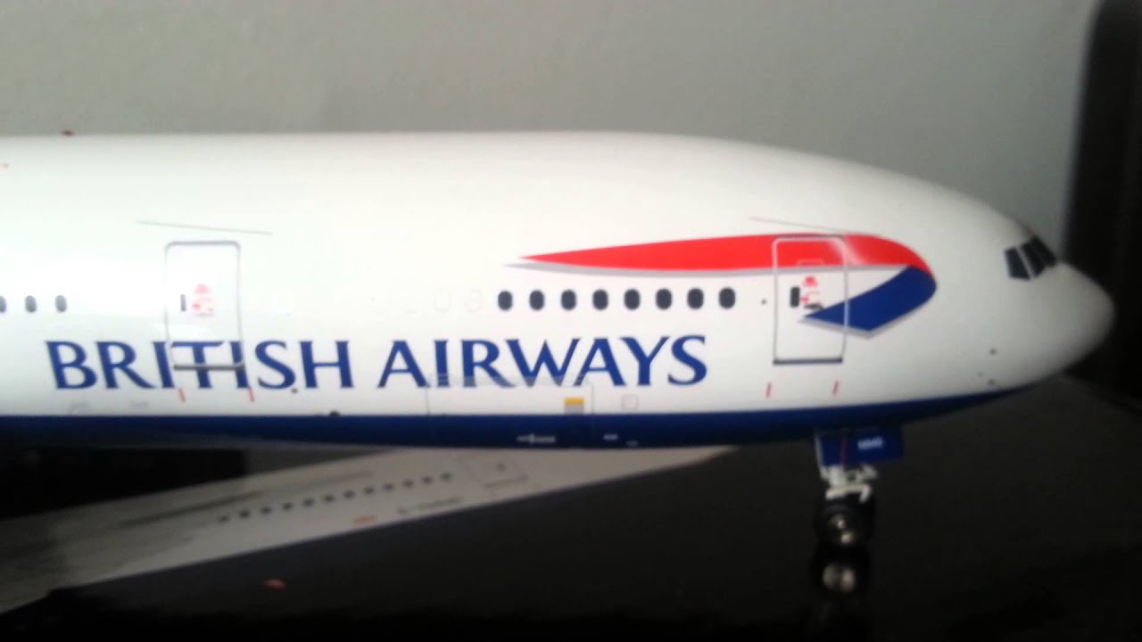 Gemini 200 British Airways B777-200ER Review - YouTube