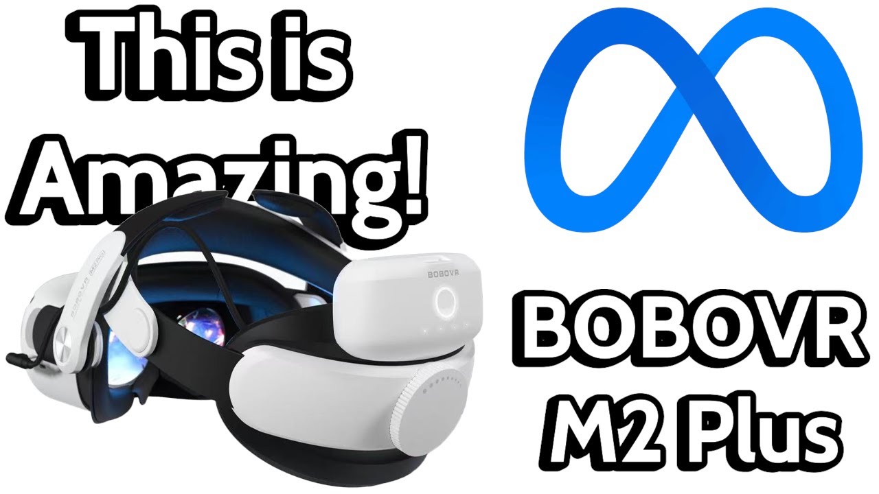 BOBOVR M2 Plus Quest 2 Headstrap First Impressions - YouTube