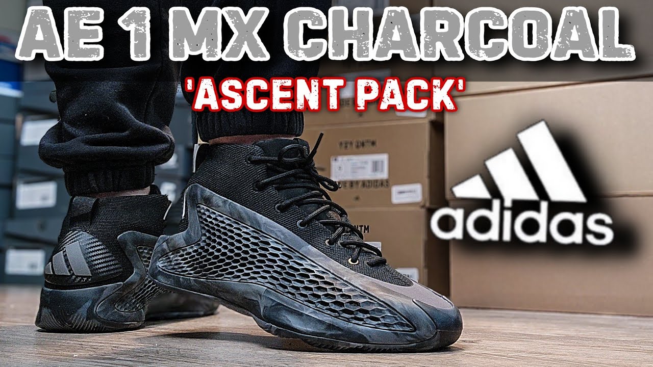 Adidas AE 1 Mid MX Charcoal 'Ascent Pack' Review & On Feet - YouTube