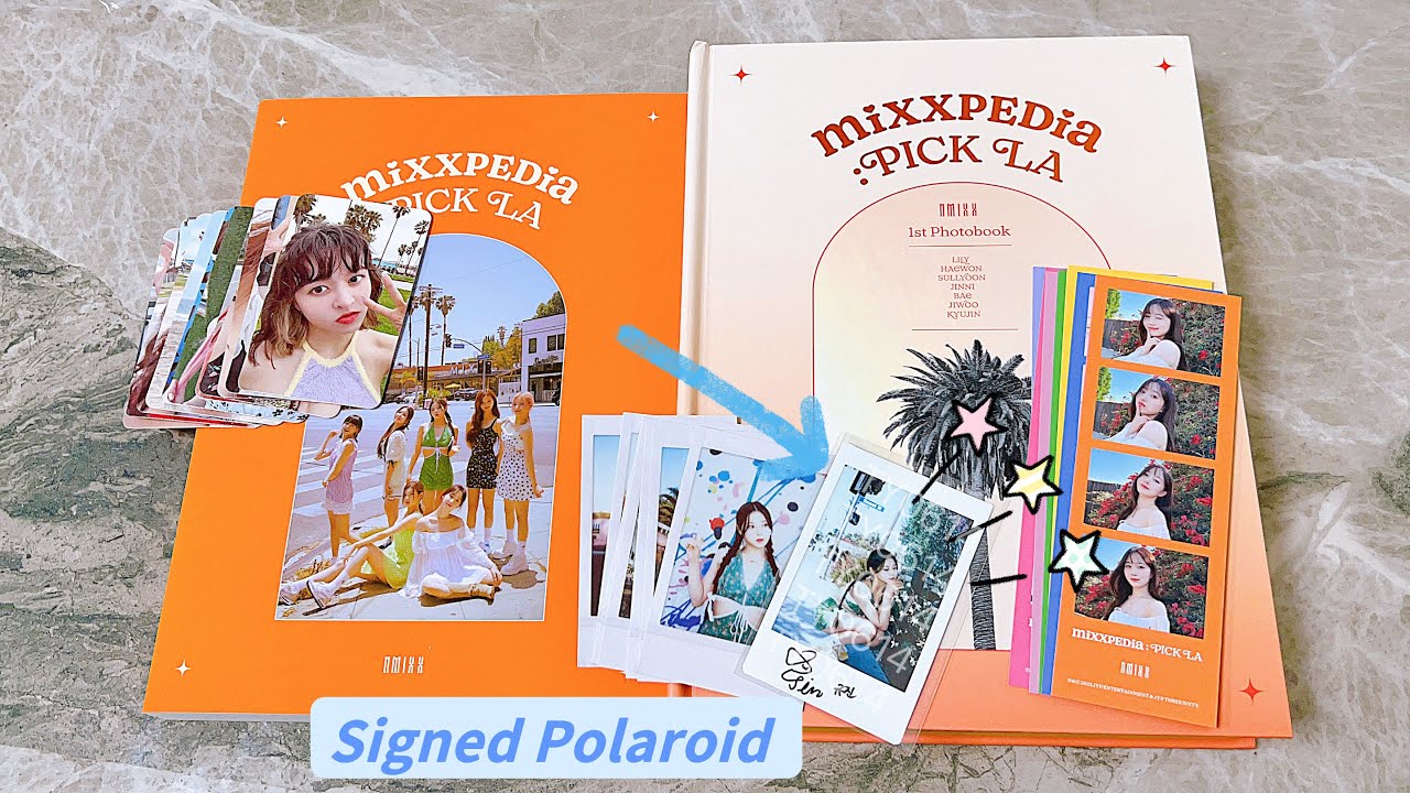 🥤 NMIXX 1st Photobook⛱ MIXXPEDIA : PICK LA🌴 Kyujin Signed