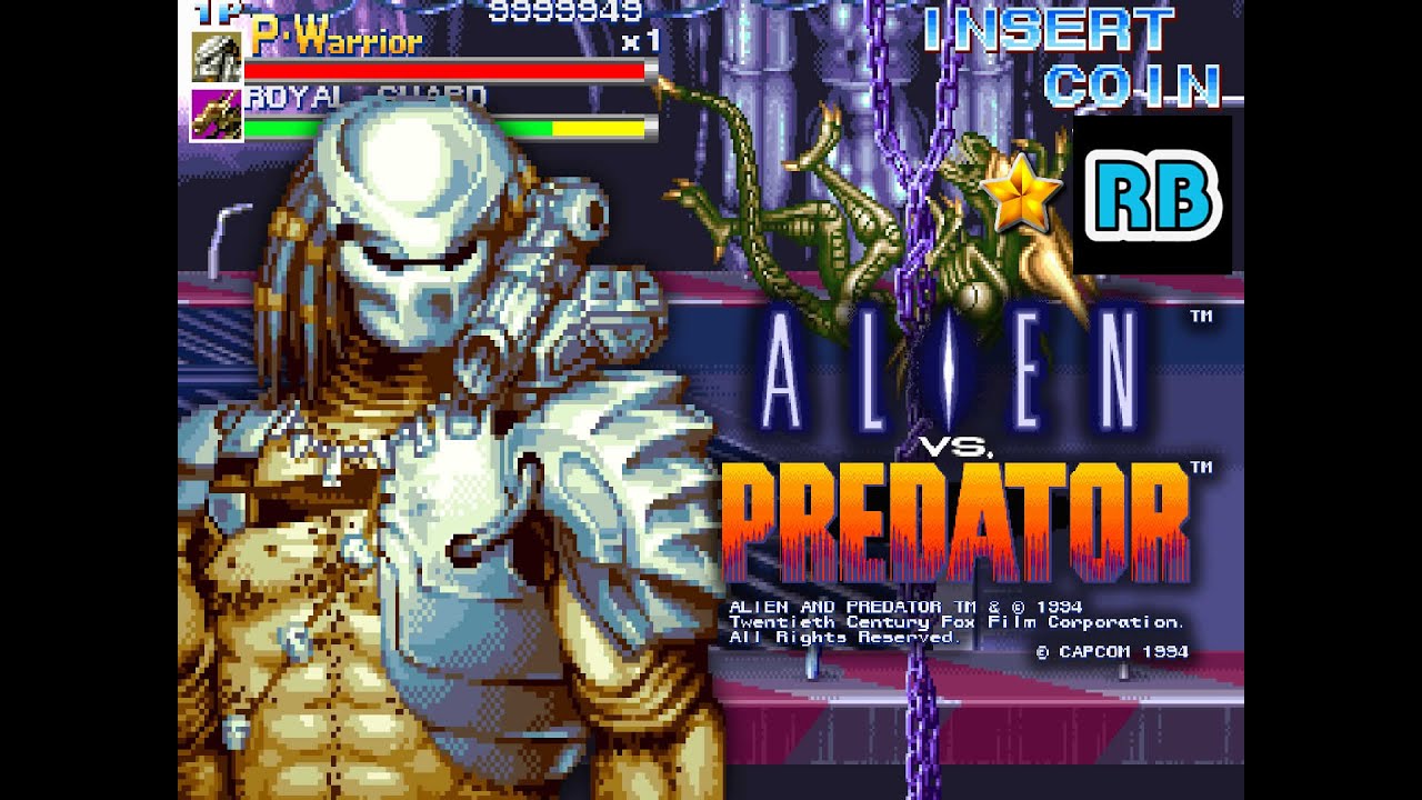 1994 [60fps] Alien vs. Predator P.Warrior ALL (Bug Counter Stop