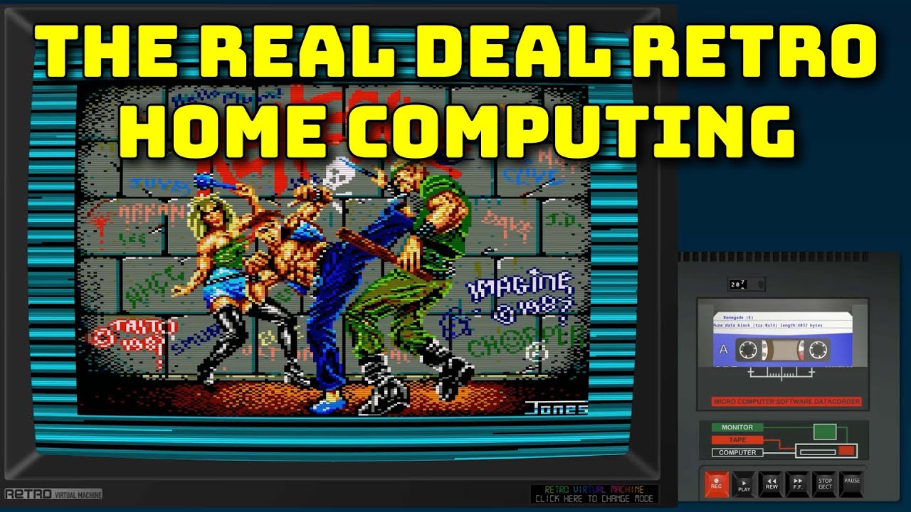 Get the full home computer experience with the Retro Virtual