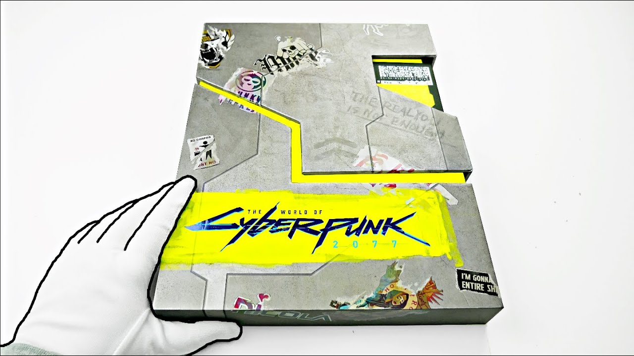 The World of Cyberpunk 2077 DELUXE EDITION Unboxing - YouTube