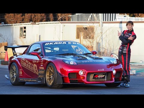 Sayaka full throttle drift 650 hp MAZDA RX-7 FD3S ! - YouTube