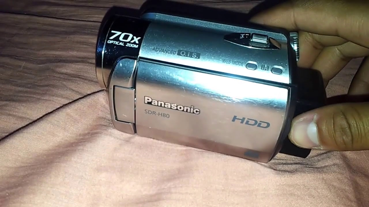 Panasonic SDR-H80 Digital Camcorder (Review) - YouTube