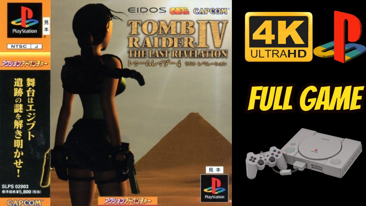 Tomb Raider: The Last Revelation JAPAN EDITION | PS1 | 4K60ᶠᵖˢ