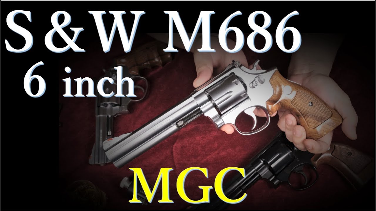 絶版モデルガン MGC M686 6inch - YouTube