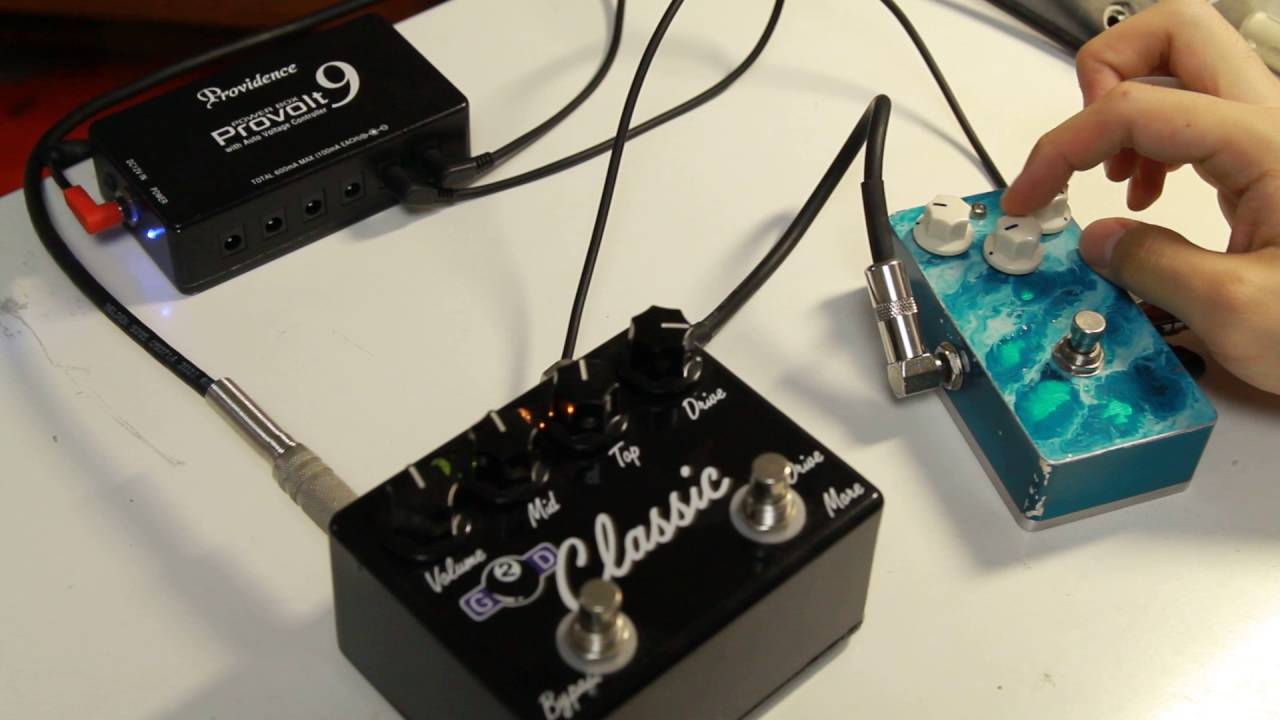 G2D Classic Overdrive レビュー！今までの中で一番素直な歪み。