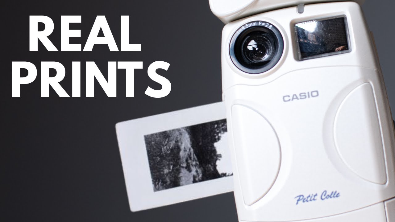 This 90s Camera Prints Photos Instantly - YouTube