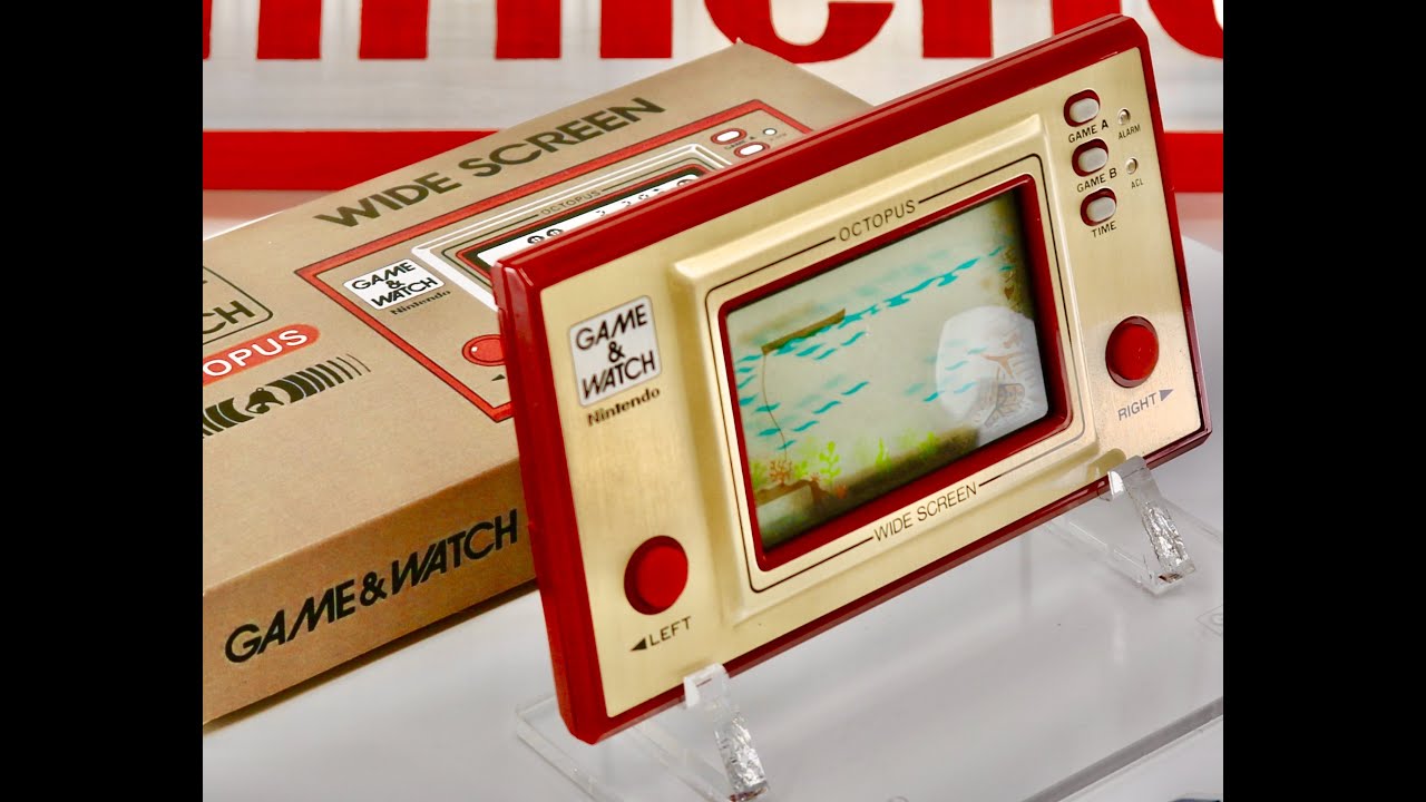 Episode 21 - Nintendo Game & Watch Octopus OC-22 - 1981 - YouTube