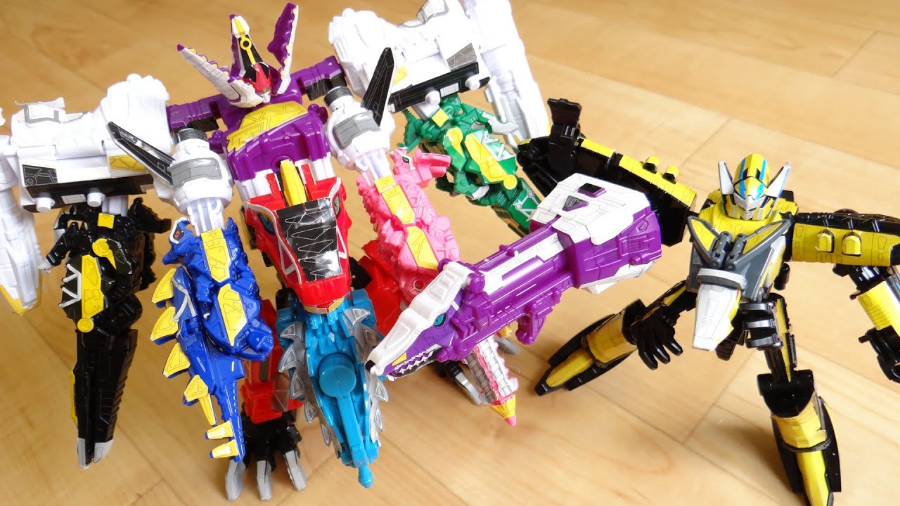 ミニプラ 8体合体！オールキョウリュウジン & プテライデンオープレズ