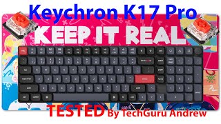 Keychron K17 Pro Wireless Mechanical Keyboard - YouTube