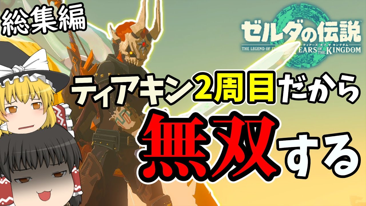 ティアキン無双(笑)】人生2周目だと簡単すぎるwwwwww【ゼルダの伝説
