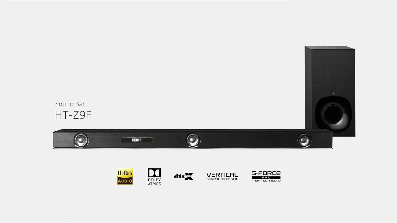 ホームシアターシステム:プロモーションビデオ:HT-Z9F【ソニー公式