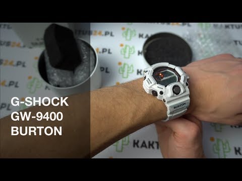 CASIO G-SHOCK GW-9400BTJ-8JR BURTON LIMITED 4K VIDEO - YouTube