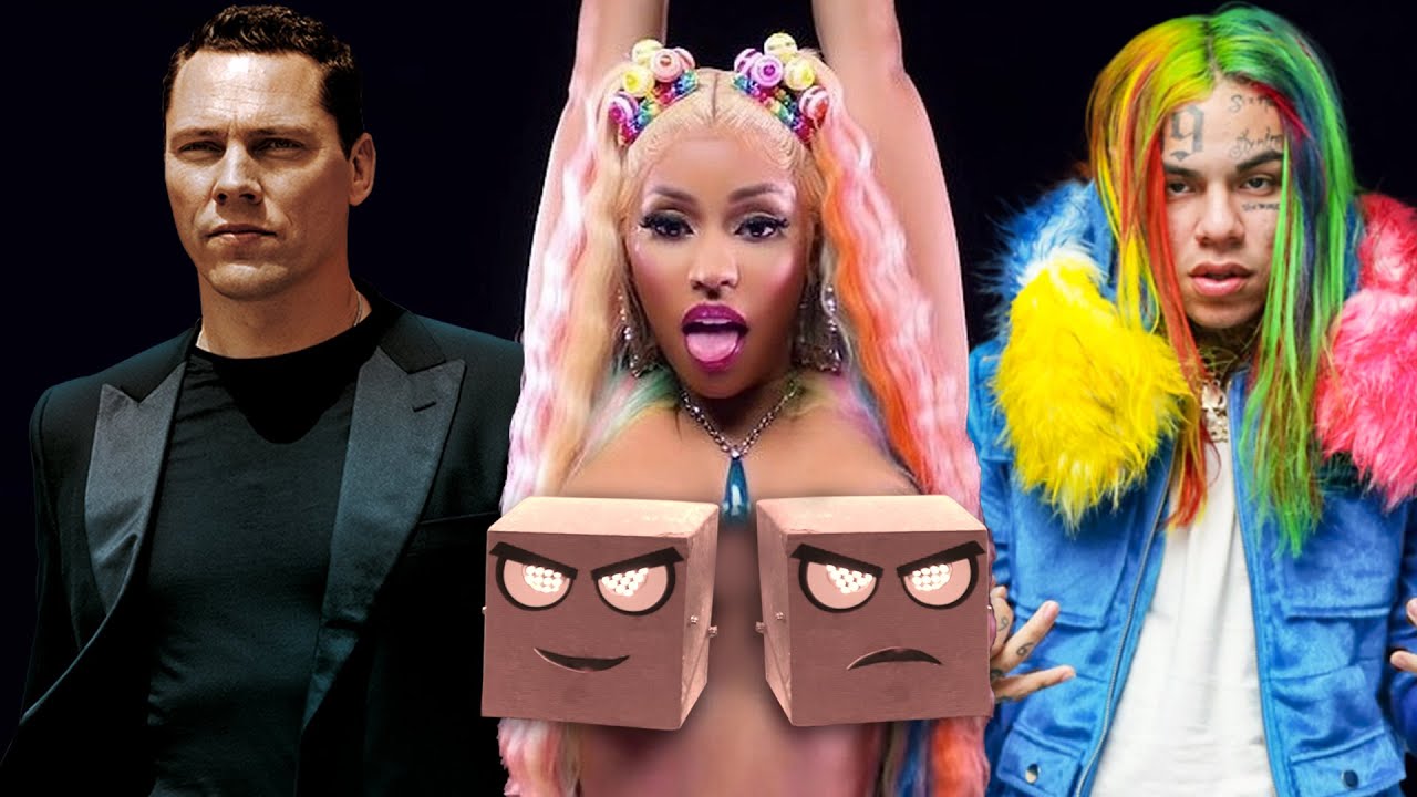 6ix9ine & Nicki Minaj vs Tiësto & The Chainsmokers - Split (Only
