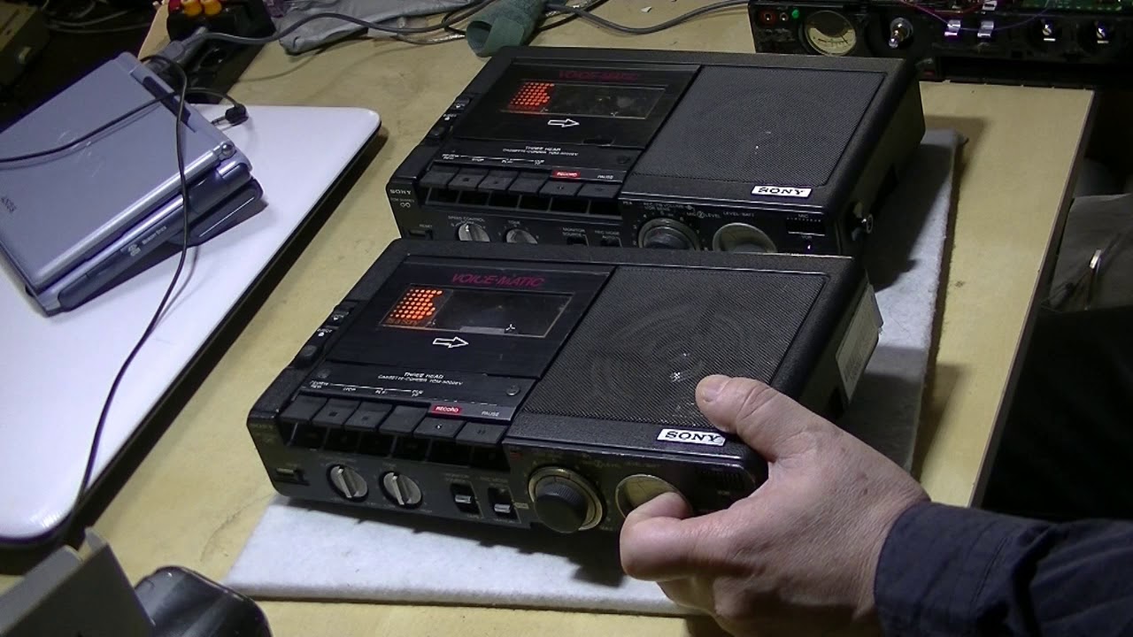 SONY TCM-5000EVをヤフオクでまた買ってしまいました - YouTube