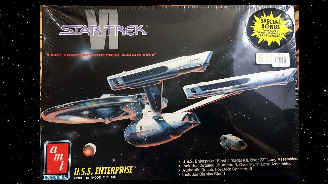 AMT/ERTL Star Trek VI The Undiscovered Country USS Enterprise NCC