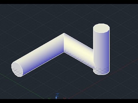Draw in ( X,Y, Z ) axis - AutoCAD - YouTube