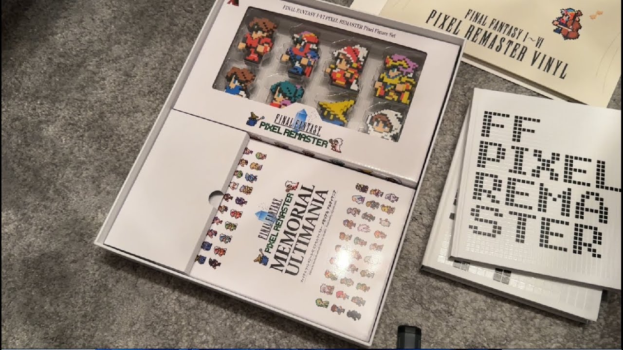 限定版開封】ファイナルファンタジー ピクセルリマスター FF35周年限定