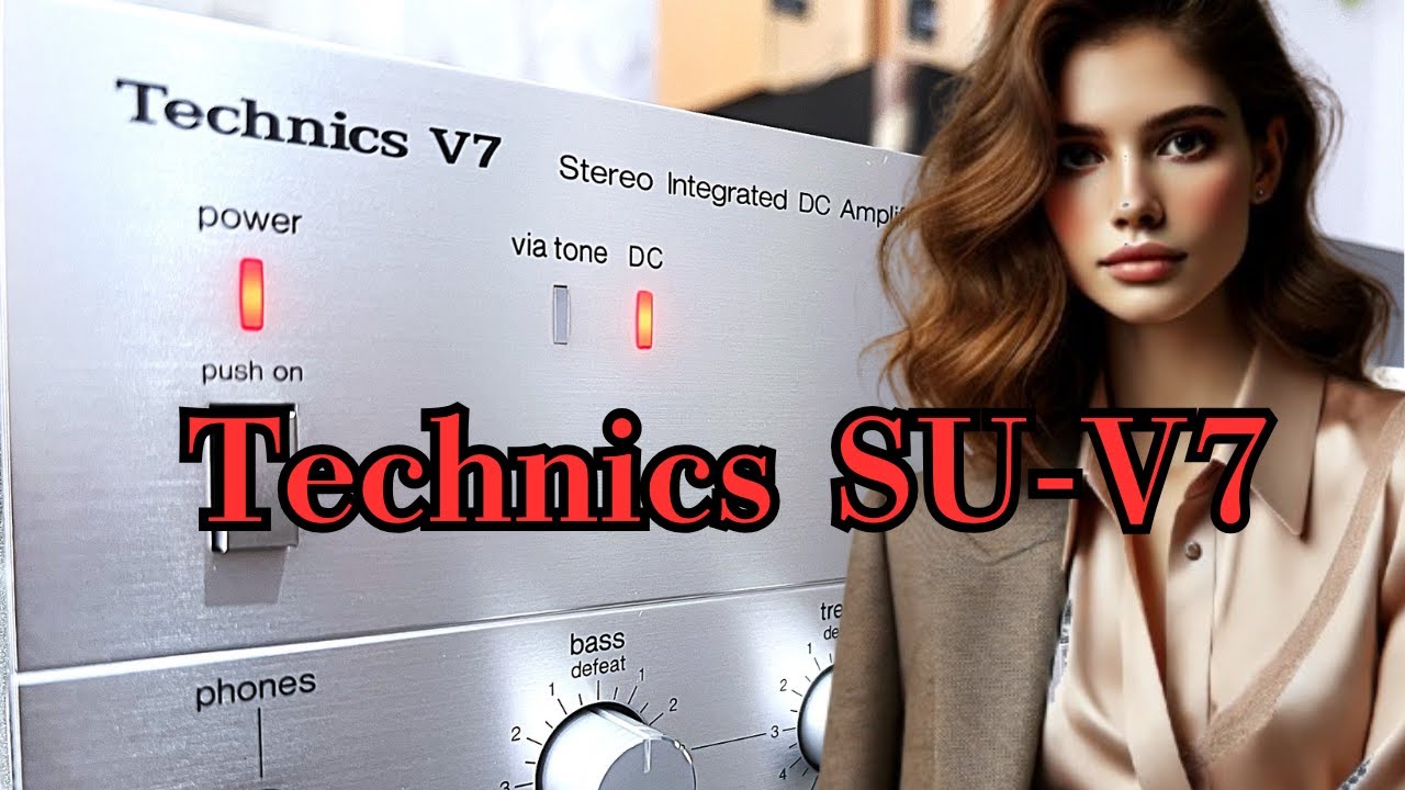 Technics SU-V7】強力なトランスを積んだインテグレーテッドアンプ