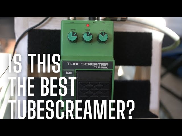 Ibanez TS10 - The King of Tube Screamers - Stevie Ray Vaughan and