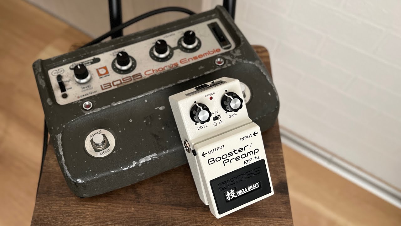 個人ビルダーが作ったCE-1プリアンプペダルが想像以上のクオリティだっ