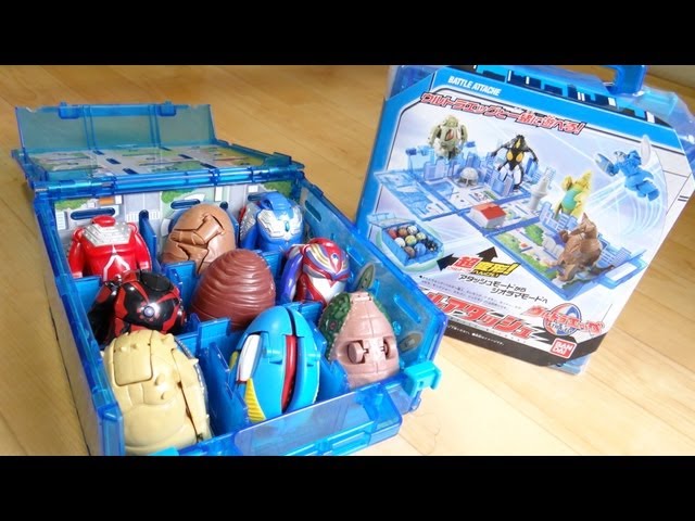 Ultra Egg Super Transformation Battle Attache Can be transformed