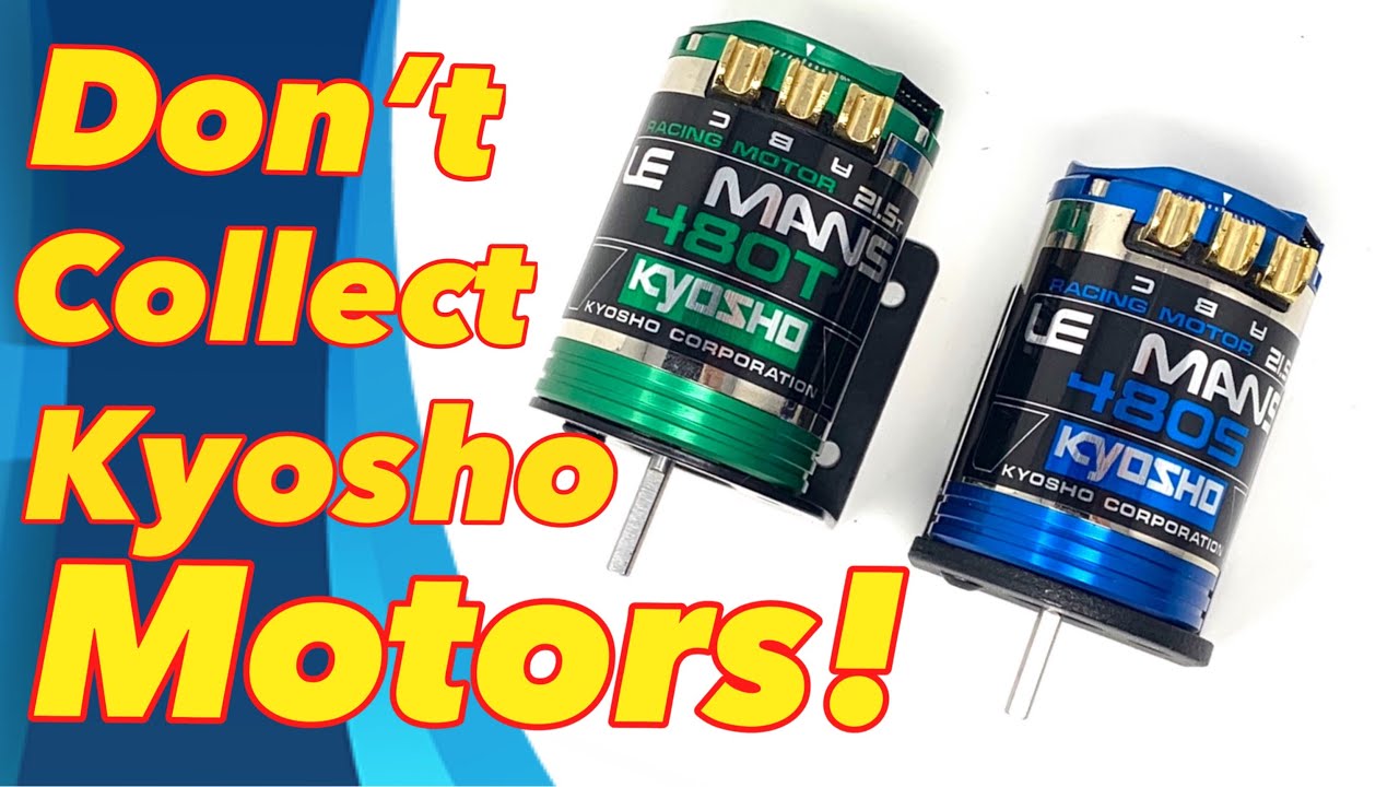 New 2020 Kyosho Le Mans Brushless 480T & 480S Motor. Unboxing