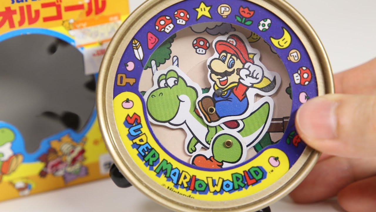 Super Mario Music Box Rare Retro Collection Item 30 Years Ago