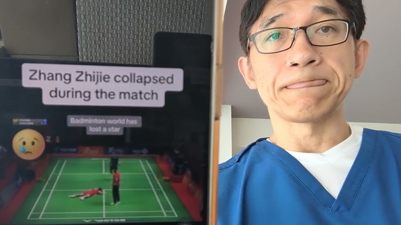 救えた命？】バド中国17歳ジュニア選手（張志傑 Zhang Zhi Jie）が試合