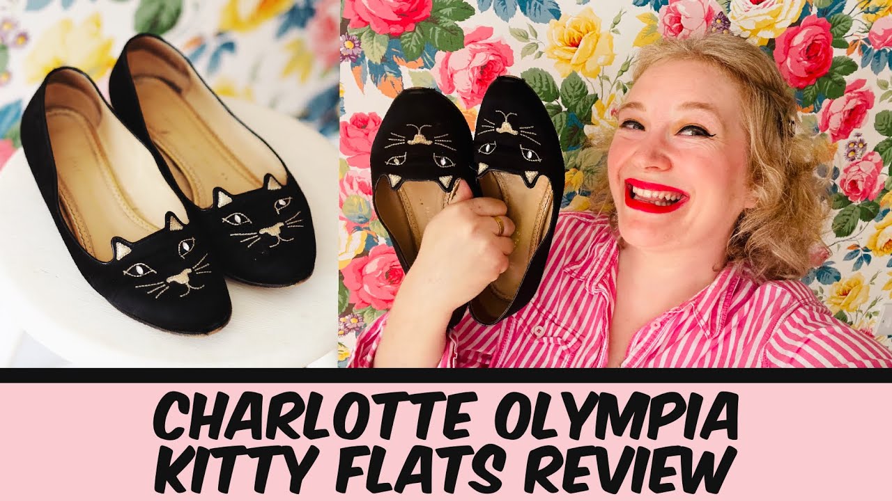 Charlotte Olympia Kitty Flats REVIEW! Worth the money?! - YouTube