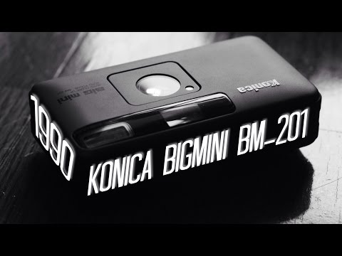 フィルムカメラレビュー】Konica BiGmini BM-201 - YouTube