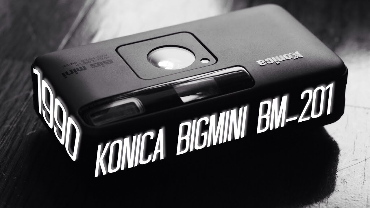 フィルムカメラレビュー】Konica BiGmini BM-201 - YouTube