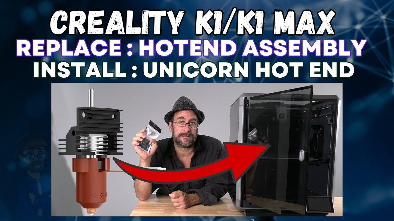 How to install the Creality K1 or K1 MAX Unicorn Hotend Upgrade