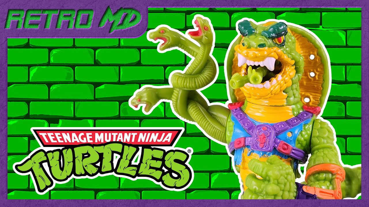 VINTAGE TMNT SCALE TAIL ACTION FIGURE REVIEW - YouTube