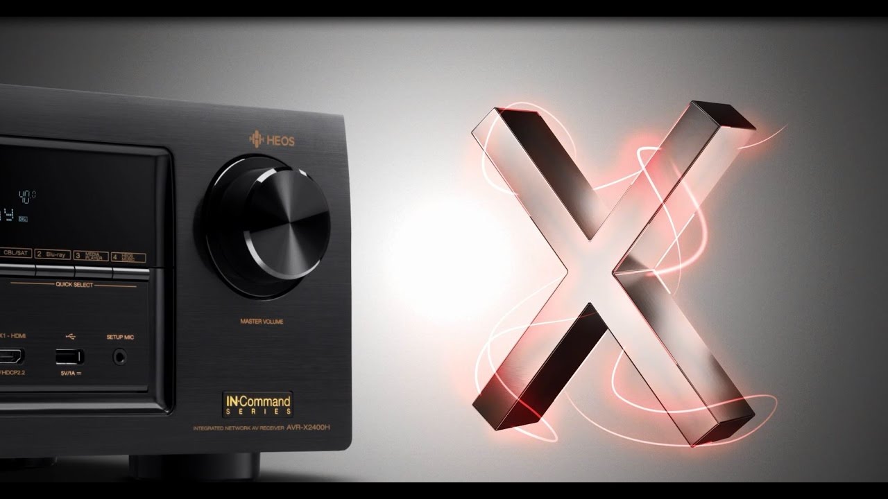 Denon AVR-X2400H With HEOS - YouTube