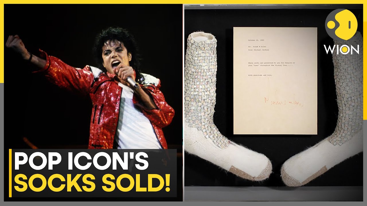 Michael Jackson's Glittery Sock Sells for $8000 at Auction | WION