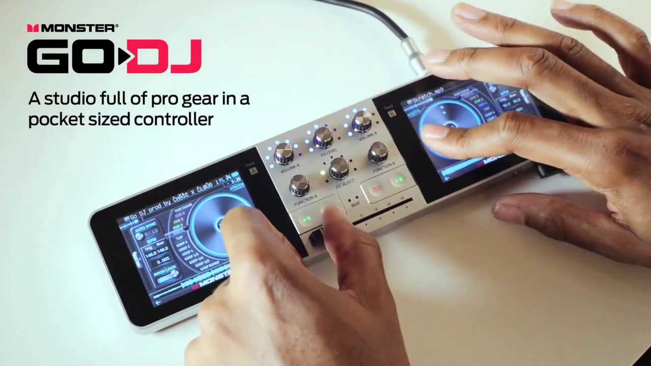 JRRshop.com | Monster DJ Go Portable DJ and Production Studio