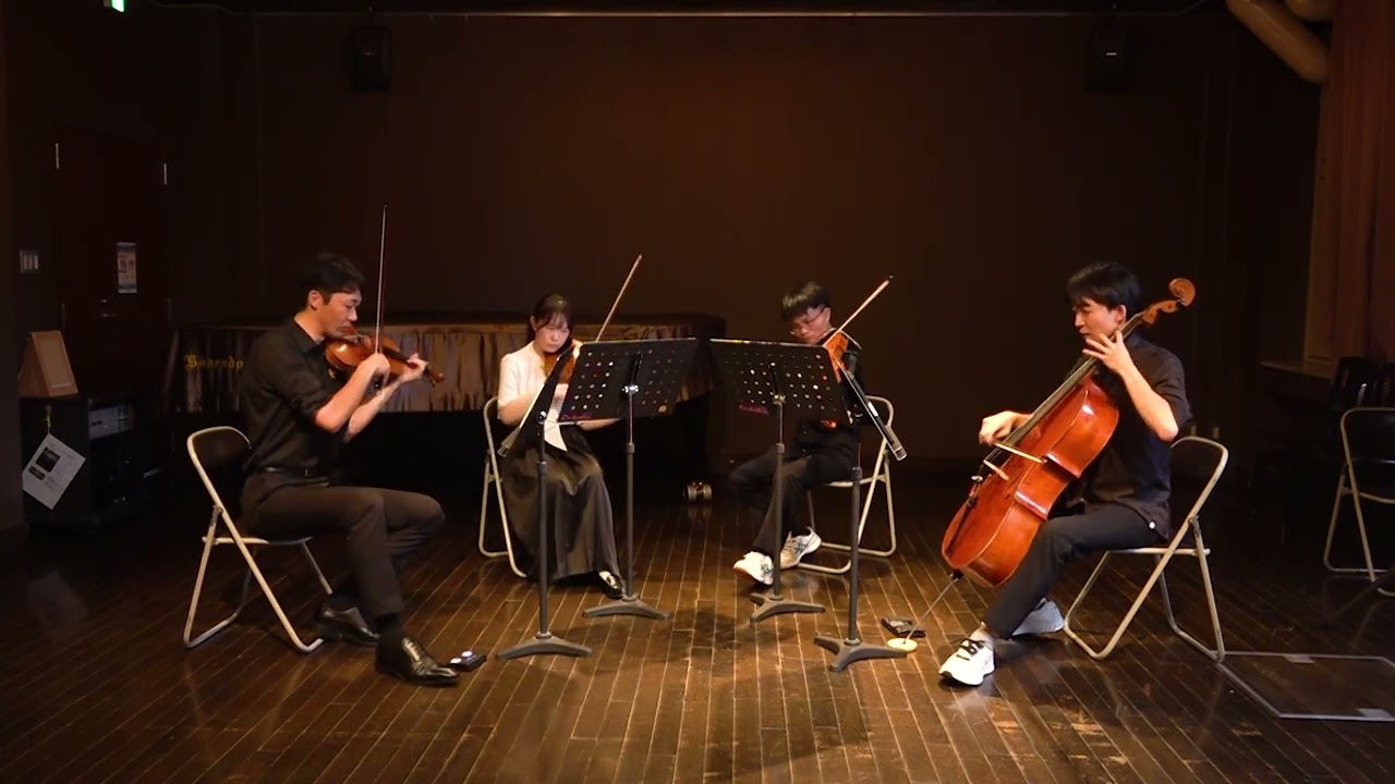 F.シューベルト/弦楽四重奏曲第14番「死と乙女」より第一楽章 | F