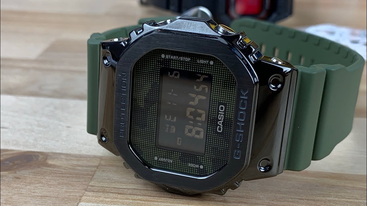 メタル×ミリタリー GM-5600B カーキグリーン G-SHOCK 楽天市場】CASIO