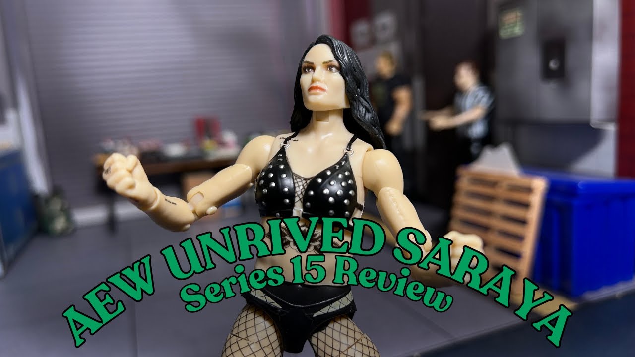 UNBOXING #57: SARAYA AEW UNRIVALED FIGURE REVIEW - YouTube