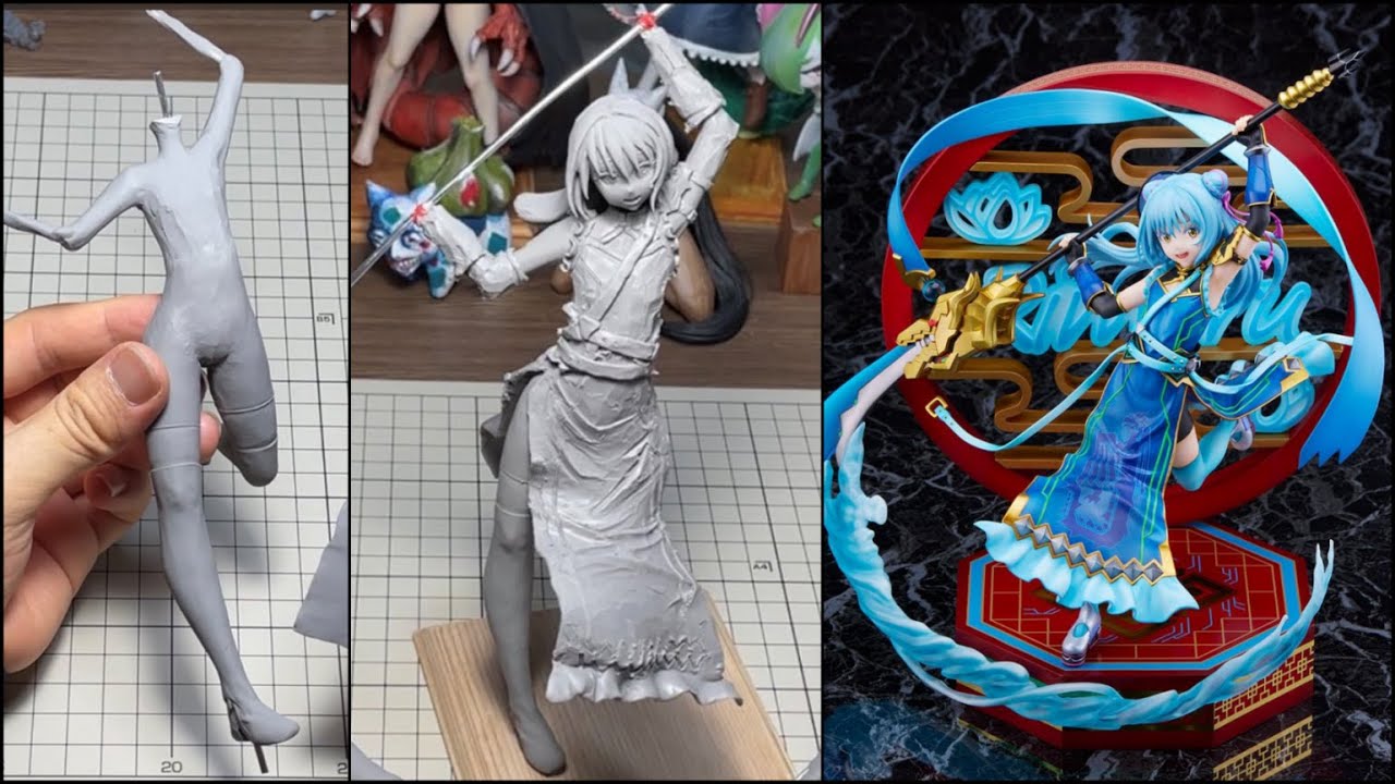 転スラ】リムル＝テンペスト 破軍verのフィギュアを再現して作ってみた