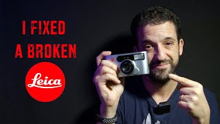 I Fixed a broken Leica C1 - YouTube