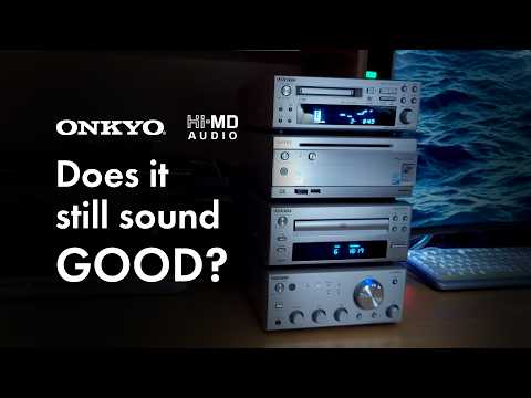 MiniDisc's elegant end | Hi-MD Onkyo Intec 205 - YouTube