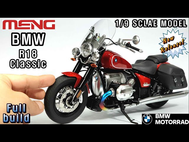 MENG] 1/9 Scale Model BMW R18 Classic - YouTube