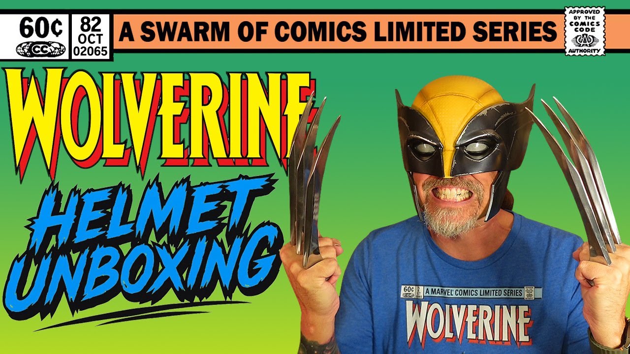 Hasbro Wolverine Helmet Unboxing & Review – Snikt or Stink? - YouTube